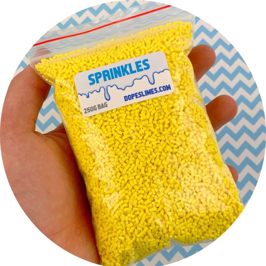 Slime Supplies Dope Slime | Yellow Sprinkles