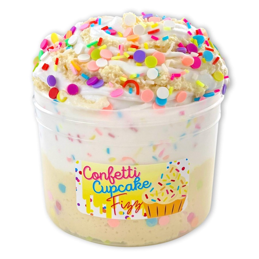 Slimes Dope Slime | Confetti Cupcake Fizz