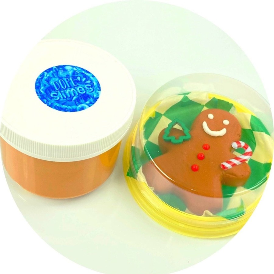 Slimes Dope Slime | Gingerbread Man Diy