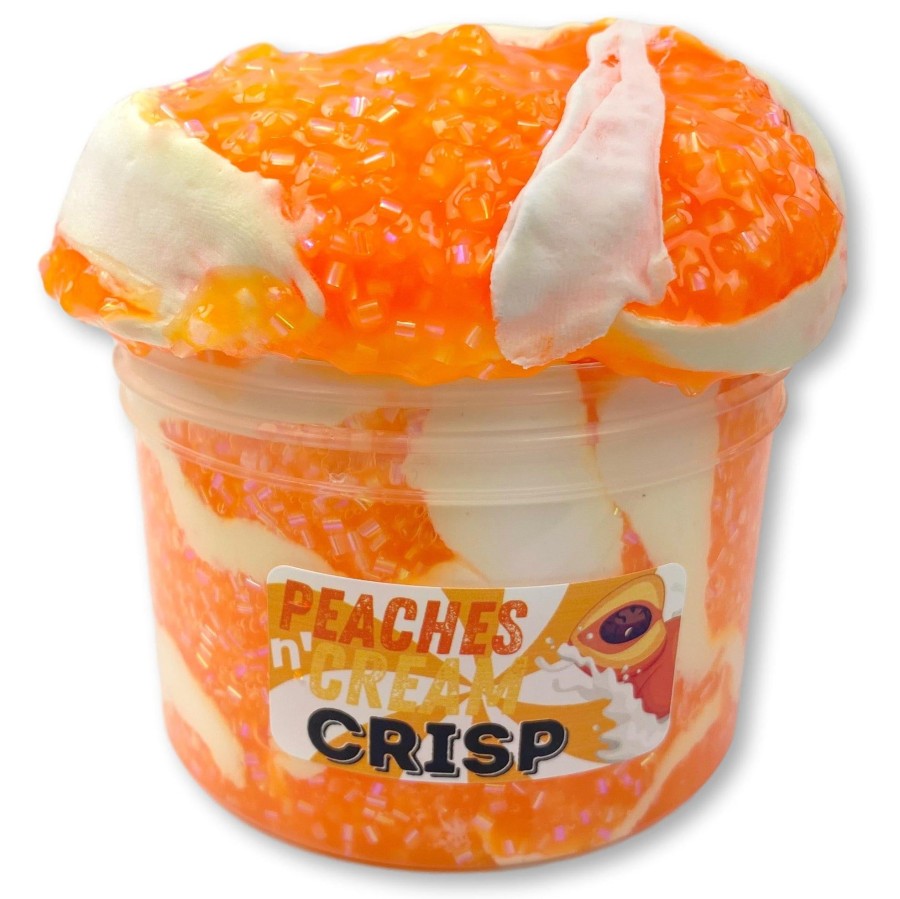 Slimes Dope Slime | Peaches N' Cream Crisp