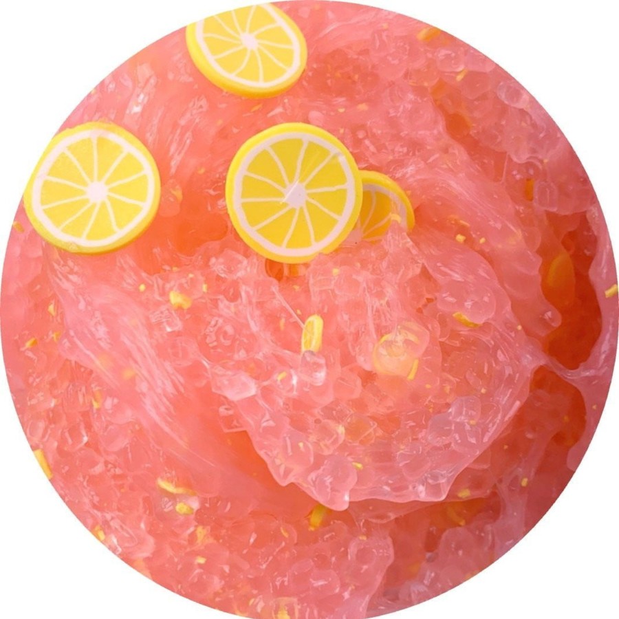 Slimes Dope Slime | Pink Lemonade Pop Rocks