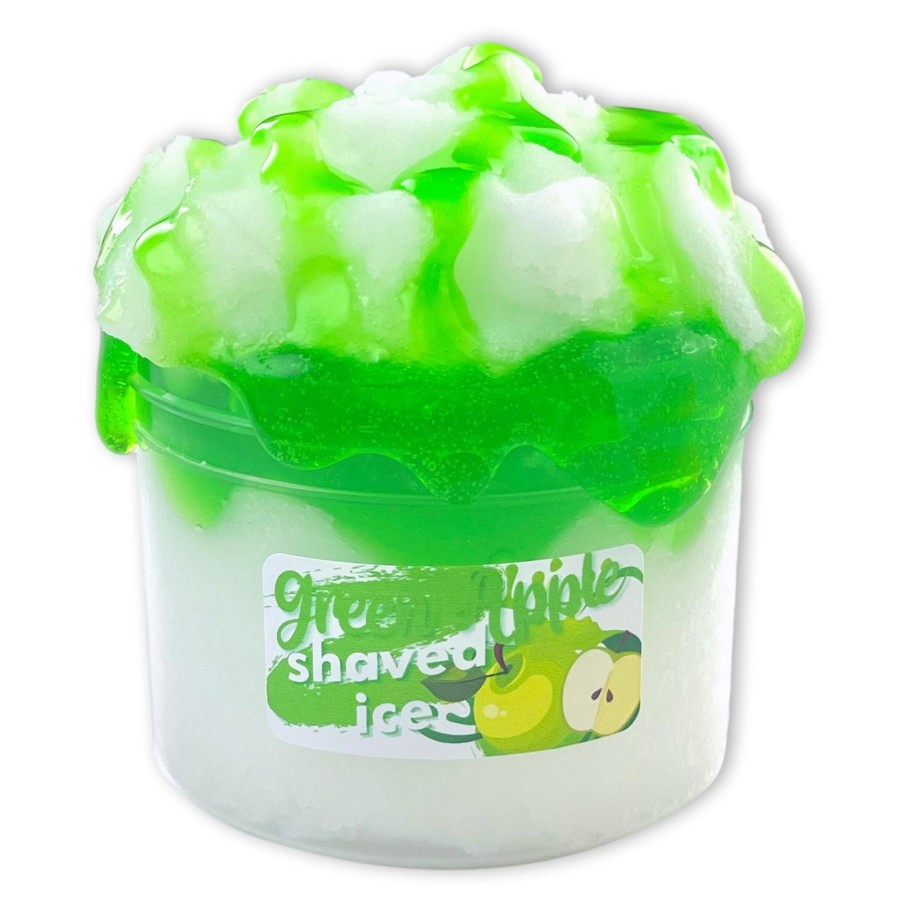 Slimes Dope Slime | Green Apple Shaved Ice