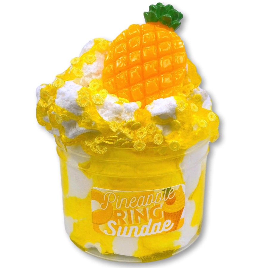 Slimes Dope Slime | Pineapple Ring Sundae