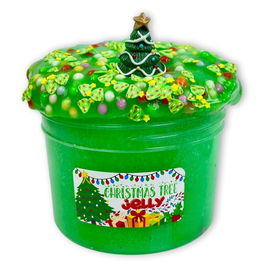 Slimes Dope Slime | Christmas Tree Jelly