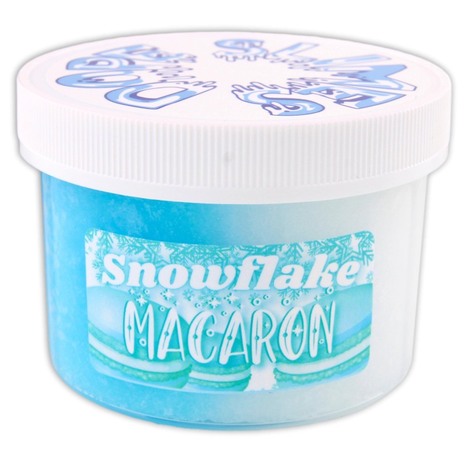 Slimes Dope Slime | Snowflake Macaron