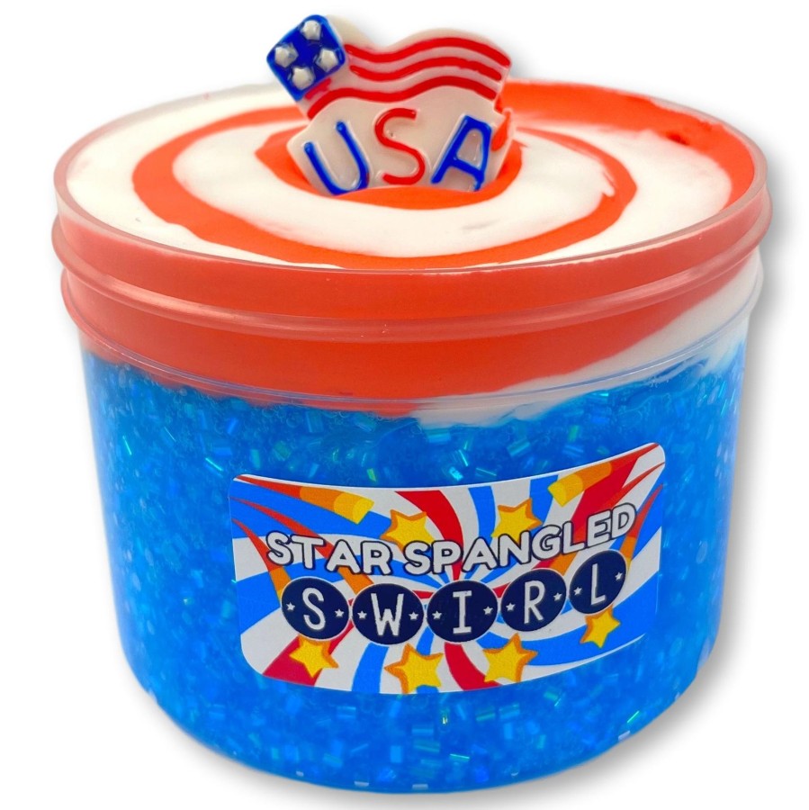 Slimes Dope Slime | Star Spangled Swirl