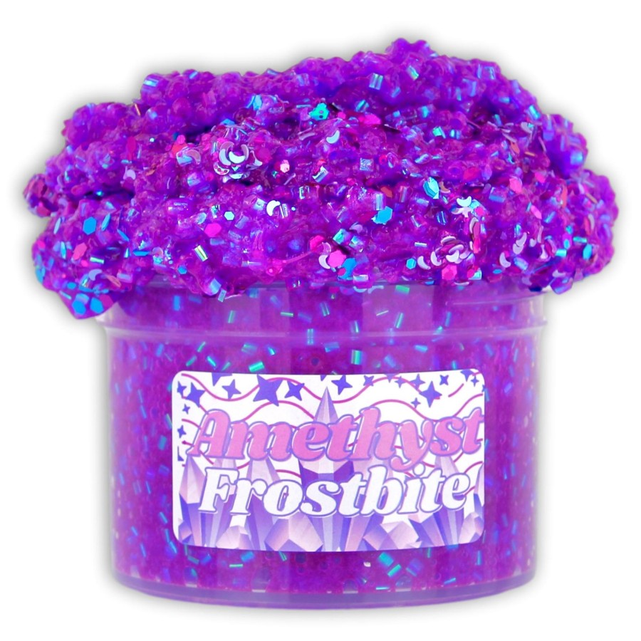 Slimes Dope Slime | Amethyst Frostbite-Glitter Slime