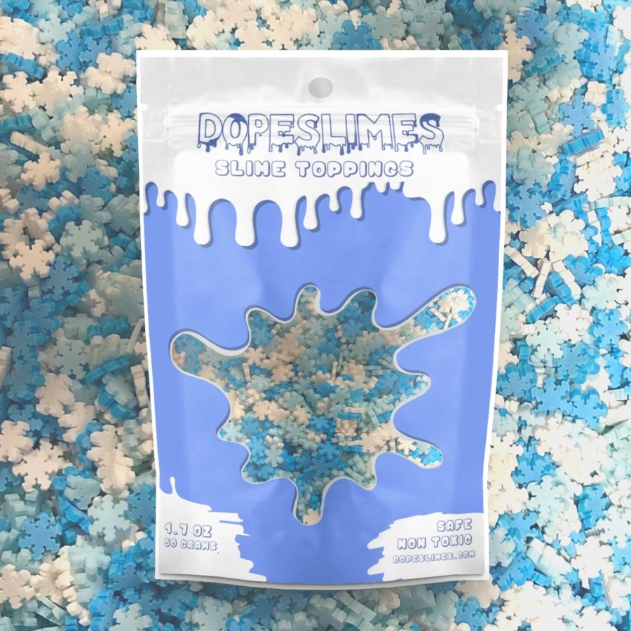 Slime Supplies Dope Slime | Snow Flake Sprinkles