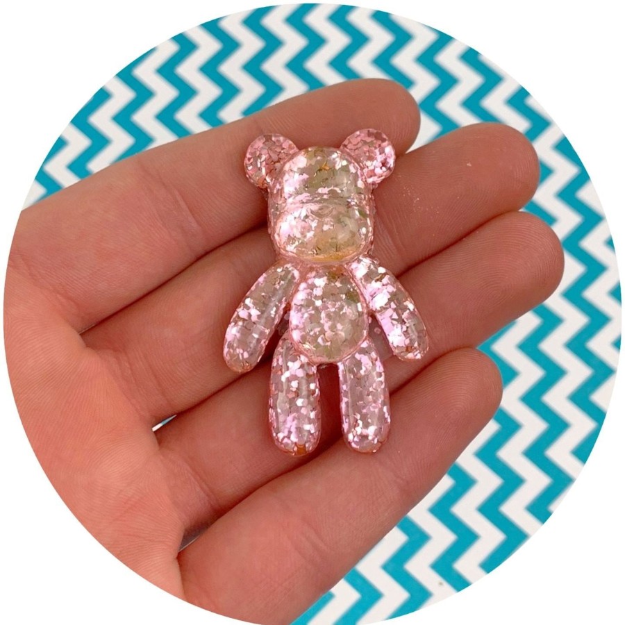 Slime Supplies Dope Slime | Holographic Glitter Bear Charms