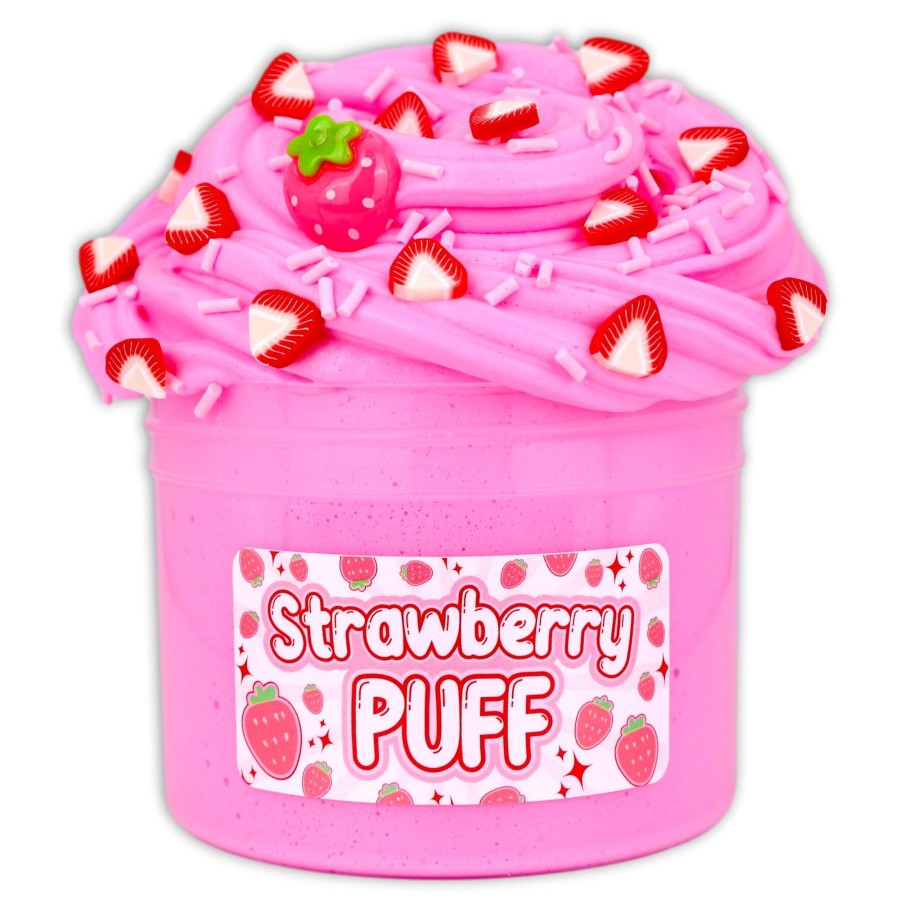 Slimes Dope Slime | Strawberry Puff