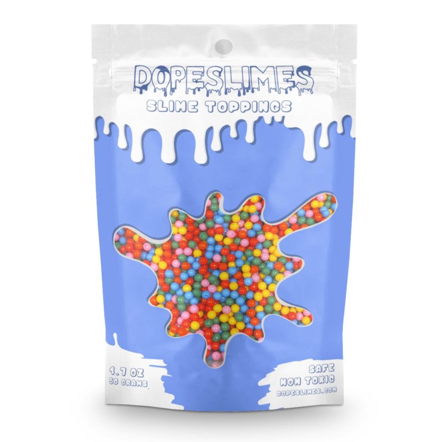 Slime Supplies Dope Slime | Rainbow Pearl Sprinkles