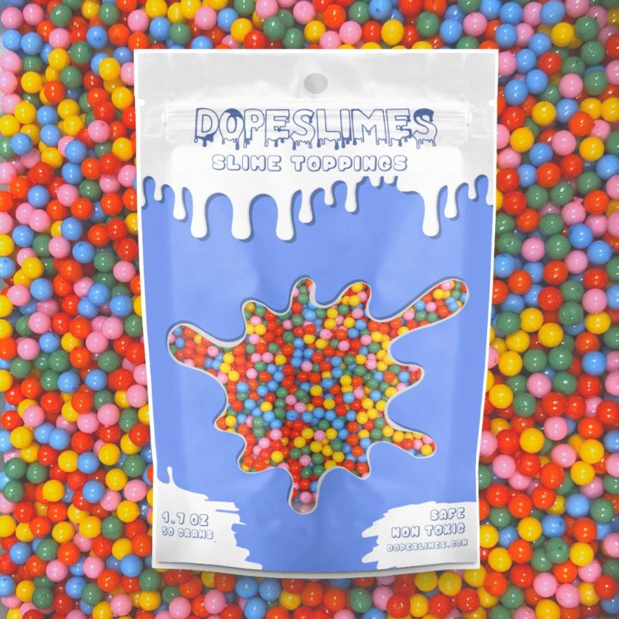 Slime Supplies Dope Slime | Rainbow Pearl Sprinkles