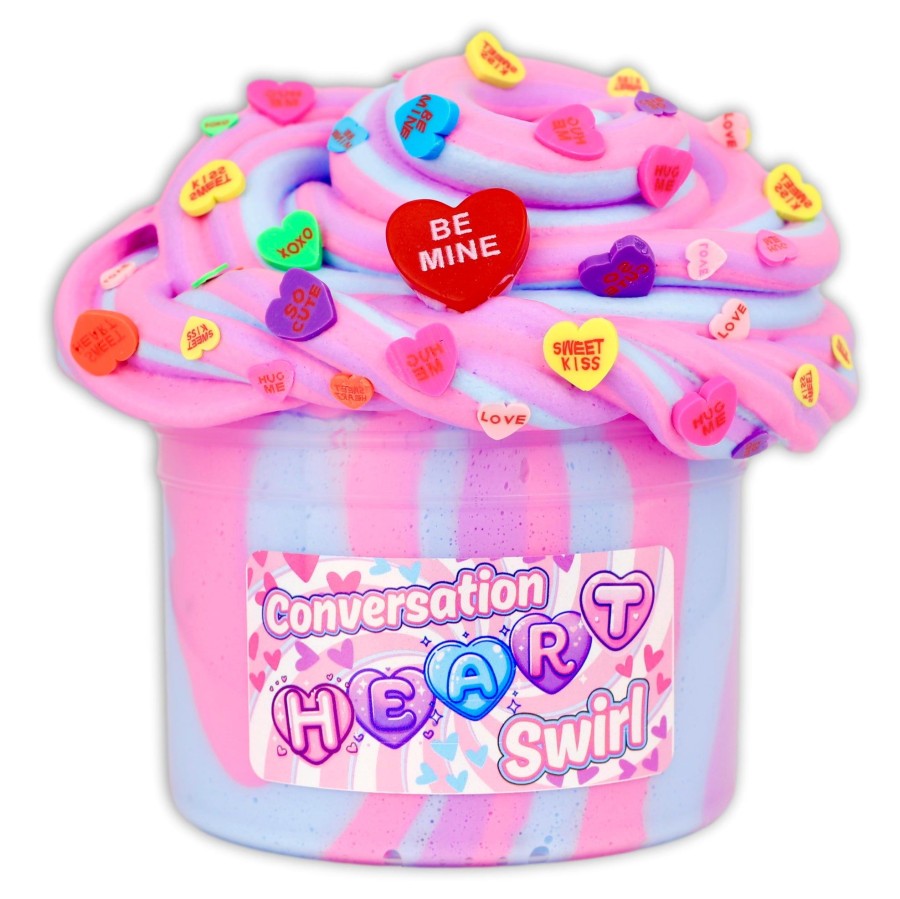 Slimes Dope Slime | Conversation Heart Swirl