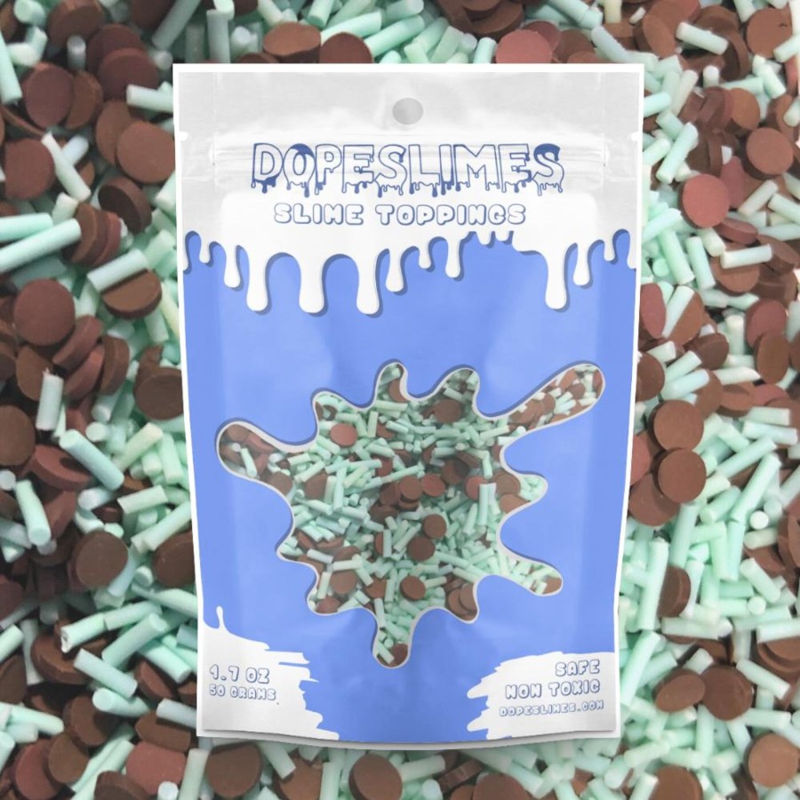 Slime Supplies Dope Slime | Mint Chip Sprinkle Mix