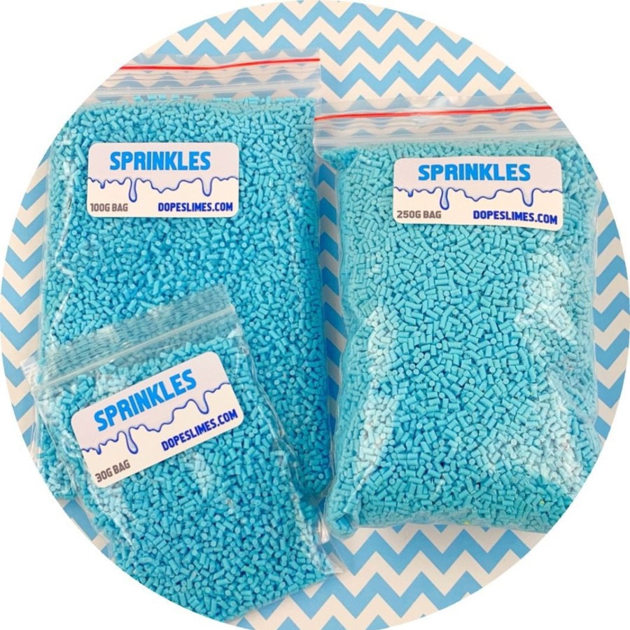 Slime Supplies Dope Slime | Pastel Blue Sprinkles