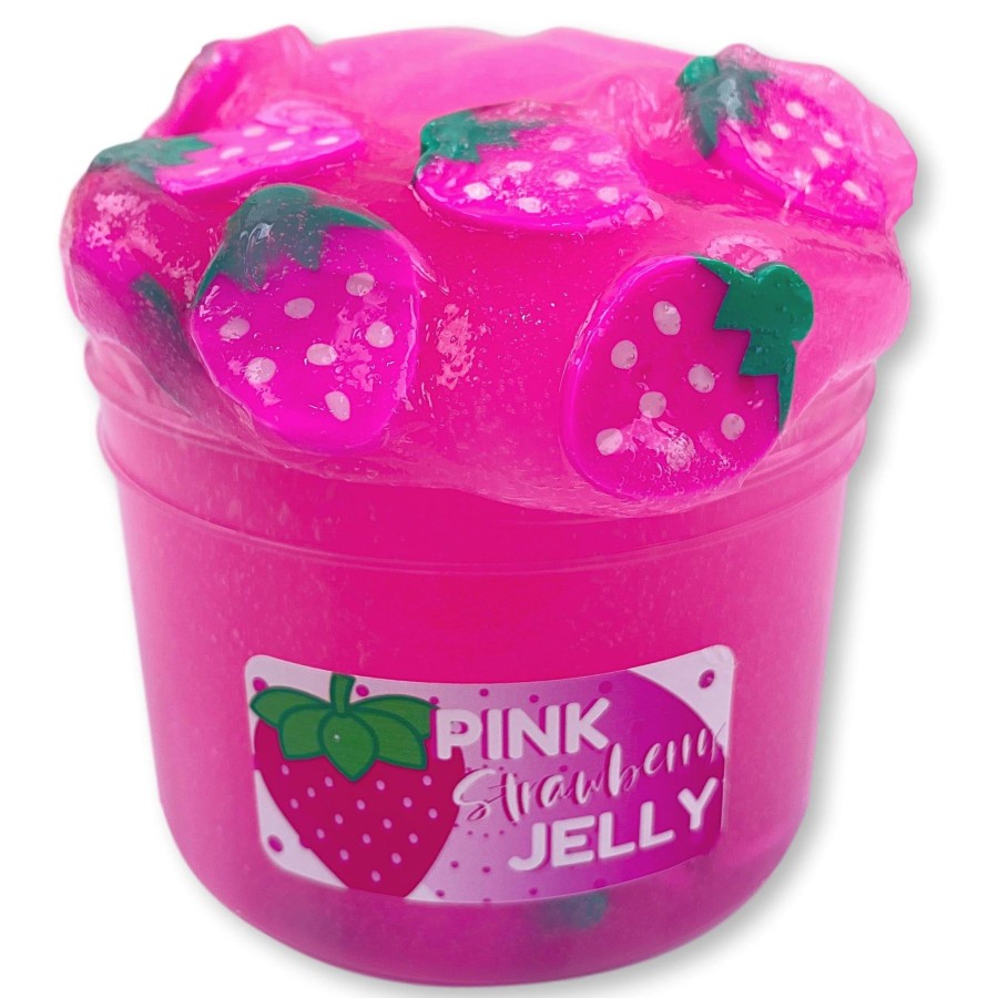 Slimes Dope Slime | Pink Strawberry Jelly