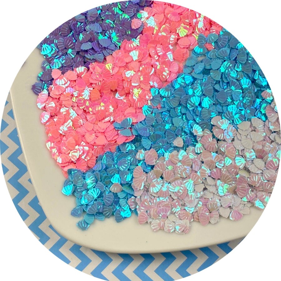 Slime Supplies Dope Slime | Sea Shell Glitter-4 Colors!