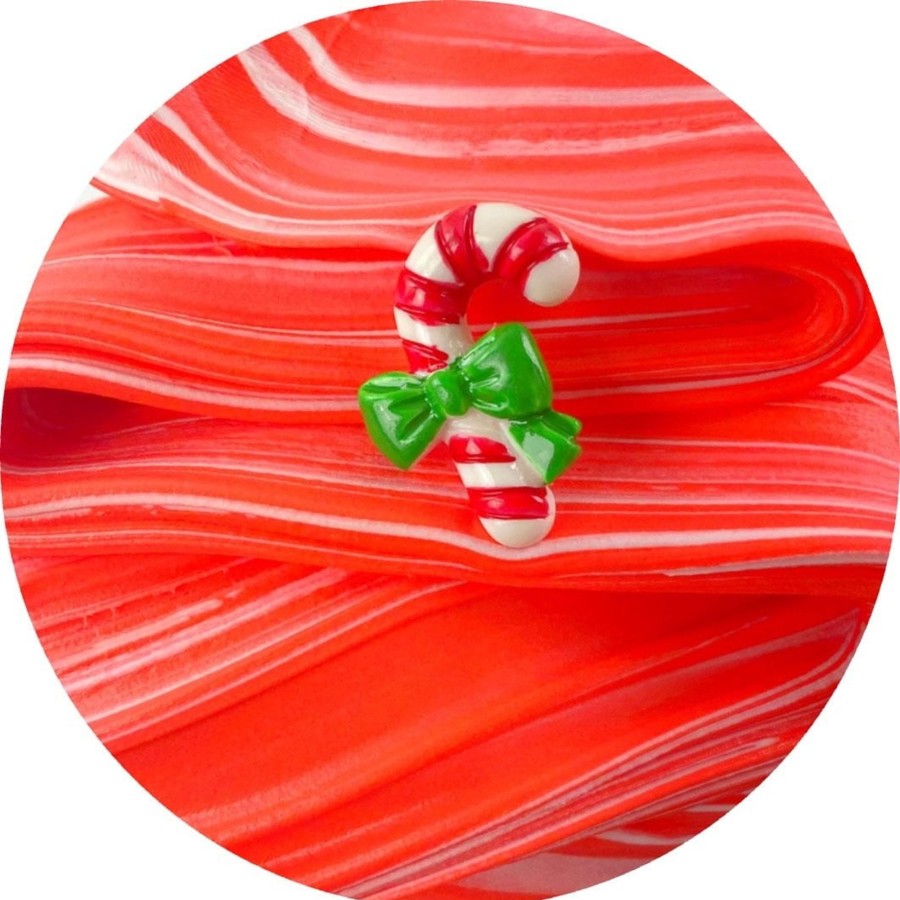 Slimes Dope Slime | Candy Cane Twist Memorydough