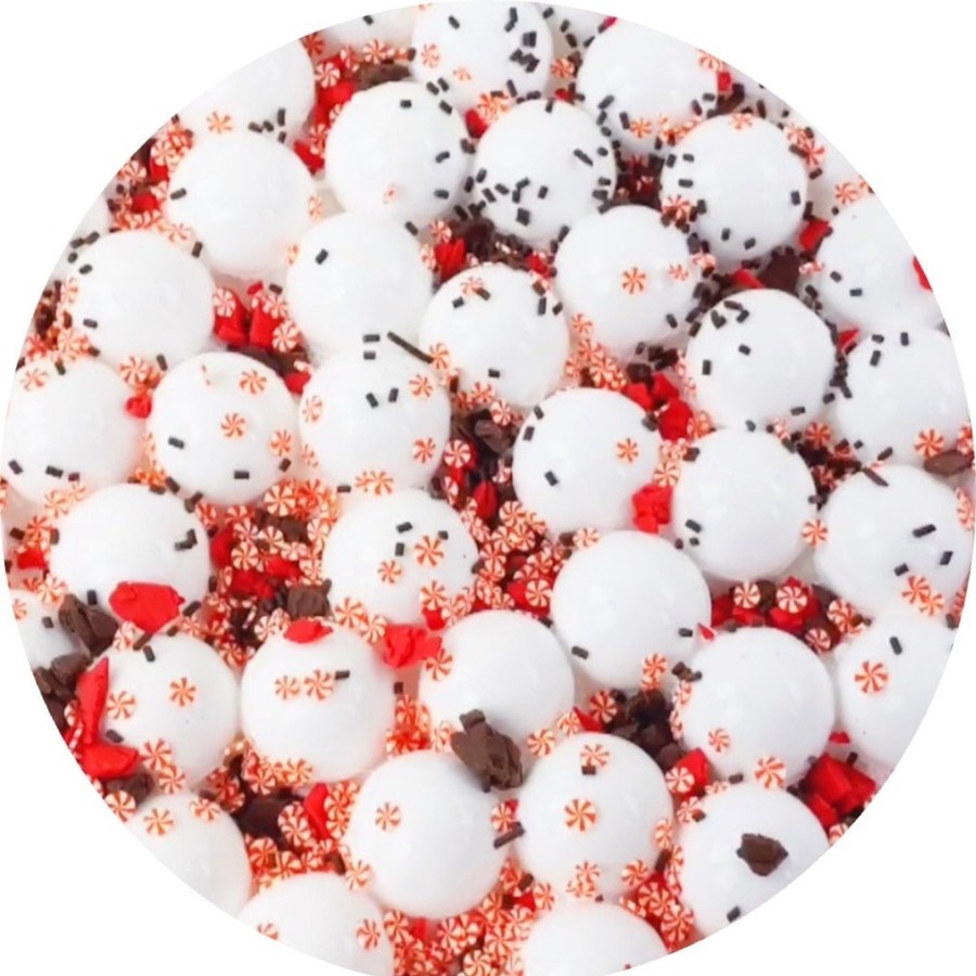 Slimes Dope Slime | Peppermint Bark Cake Pops