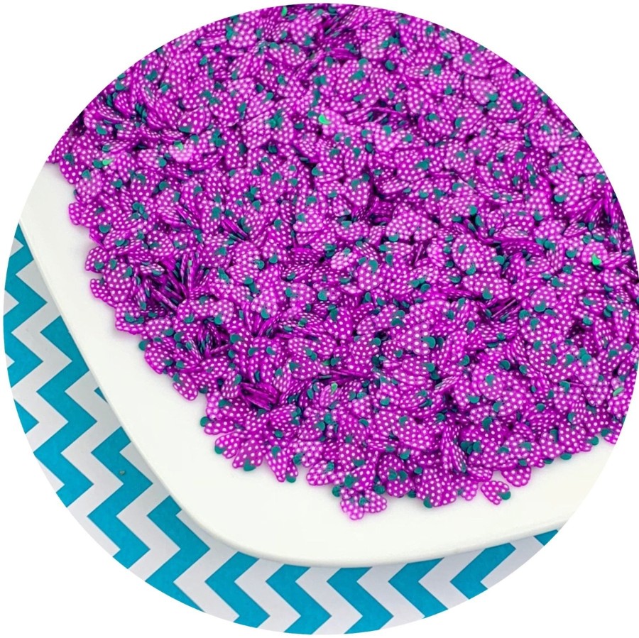 Slime Supplies Dope Slime | Grape Fimo Slices