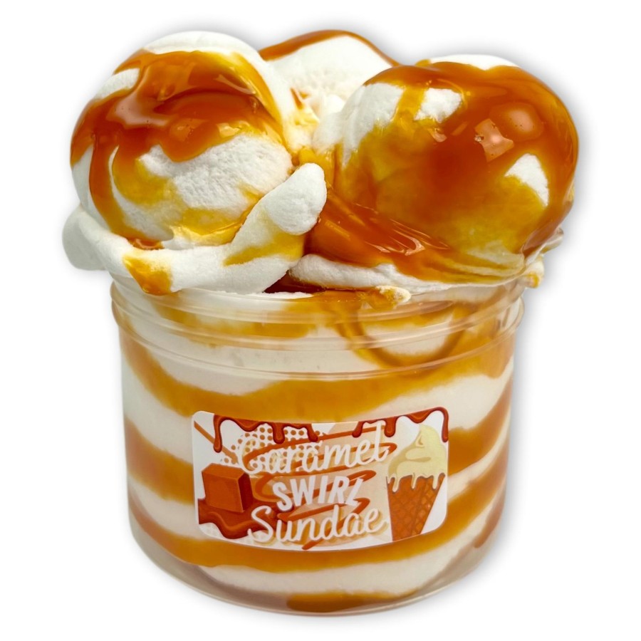 Slimes Dope Slime | Caramel Swirl Sundae