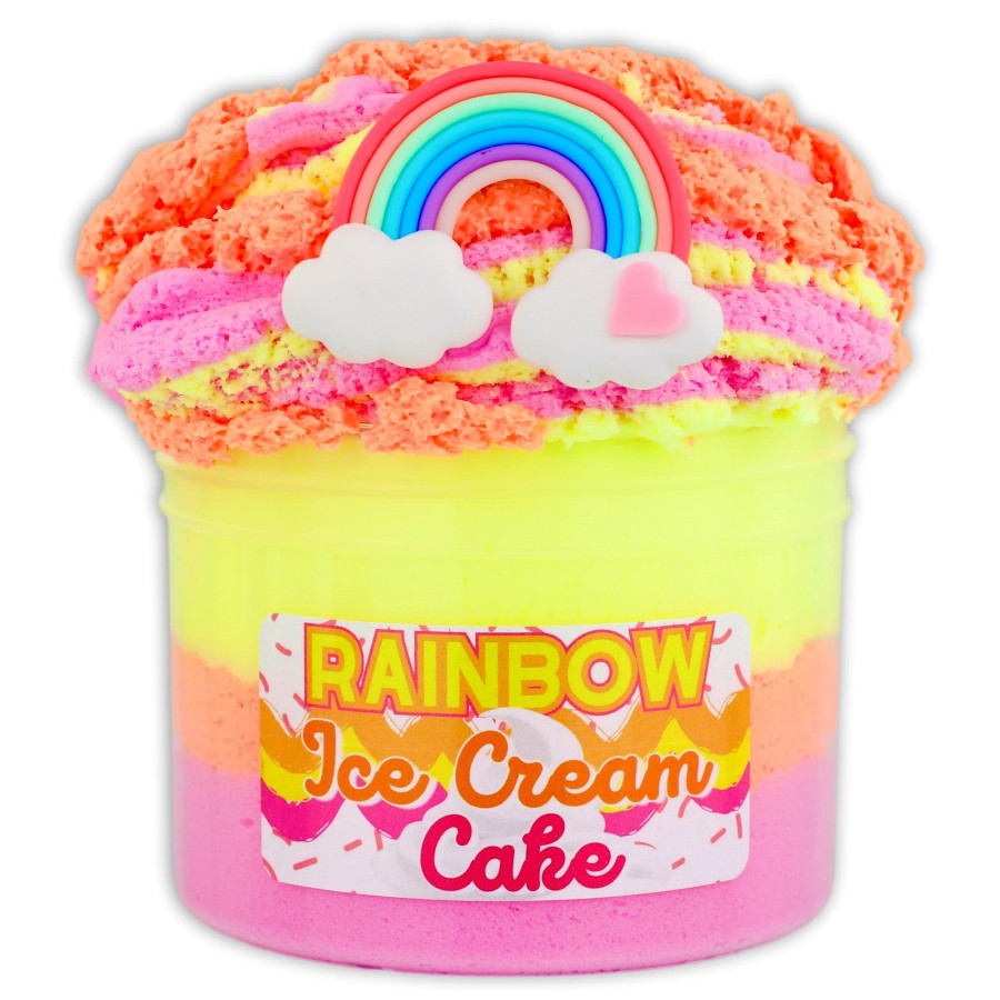 Slimes Dope Slime | Rainbow Ice-Cream Cake