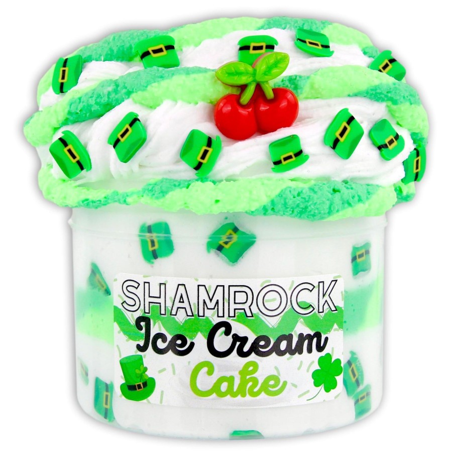 Slimes Dope Slime | Shamrock Ice-Cream Cake